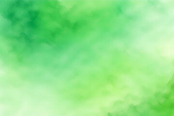 Abstract Gradient Smooth Blurred Watercolor Green Background Image