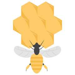 Api therapy flat icon design 