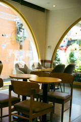a cup of coffee every morning refreshes me.Rear view of coffee standing on rock against sky during sunset.