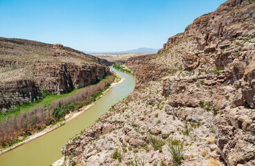Cañón de Santa Elena Flora and Fauna Protection Area at Big Bend National Park, in southwest Texas