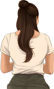 Back view, head shape back view