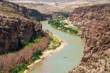 Cañón de Santa Elena Flora and Fauna Protection Area at Big Bend National Park, in southwest Texas