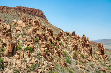 The Arid and Rugged Terrain of Big Bend National Park, in southwest Texas