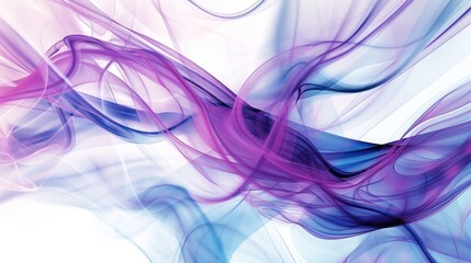 A captivating blend of purple and blue hues in an abstract design