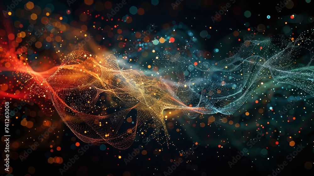 Poster diagramming data flow: visualizing information movement