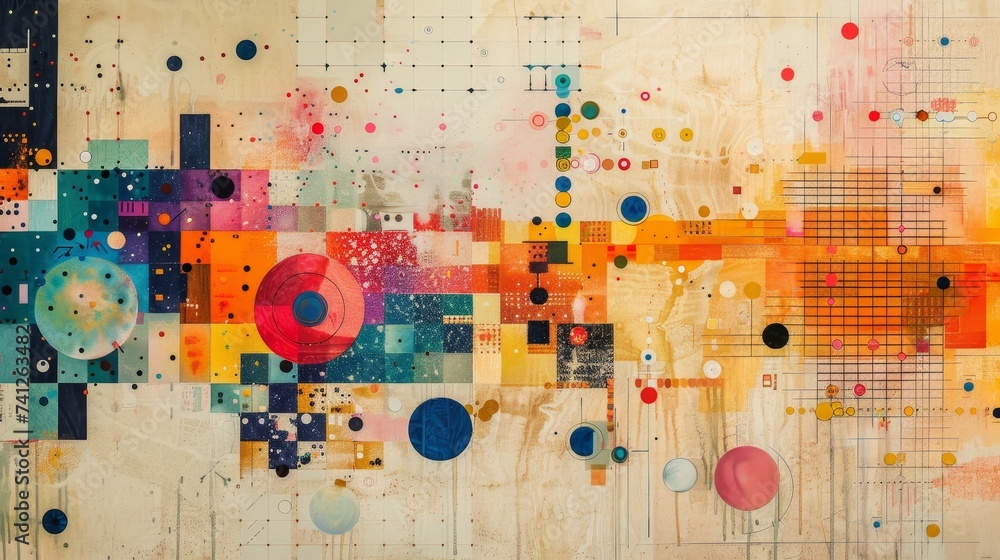Poster exploring pattern: diagramming trend for observation