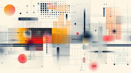 Exploring Pattern: Diagramming Trend for Observation - obrazy, fototapety, plakaty
