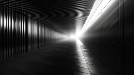 Monochromatic 3D Corridor with Linear Light Reflections
