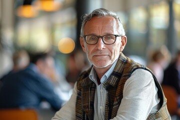 Senior business expert leading a corporate social responsibility initiative, driving positive change and impact in the community, Generative AI