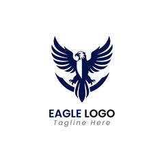 eagle logo design icon template