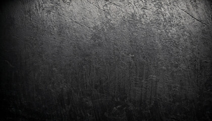 Rough scrached Metal Dark Black Background