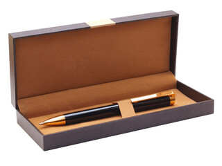  Pen in packing isolated