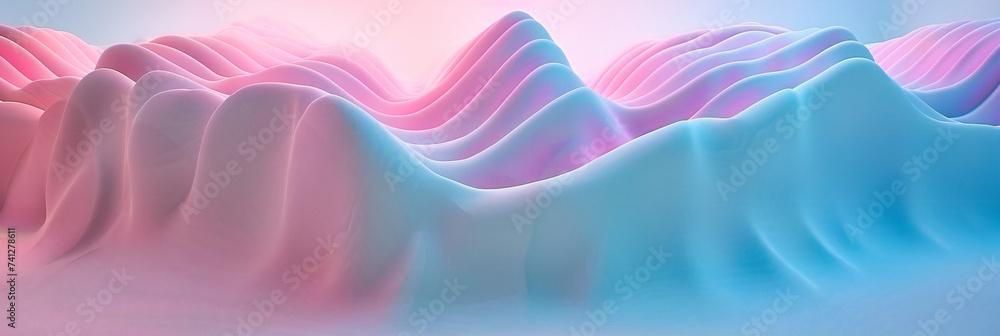 Poster fluid and smooth wave design, abstract gradient background, futuristic flow and softness concept