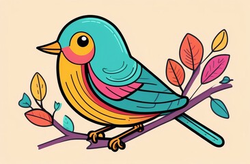 illustration of a bird