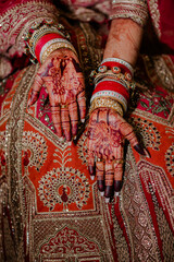 henna tattoo on female hand