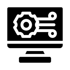 configuration glyph icon