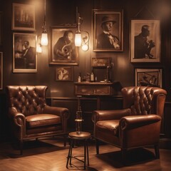 Cozy Jazz Hideaway: Elegant Jazz Ambiance with a Classic Aesthetic