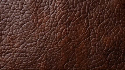 Brown Glossy Faux Leather Background Texture
