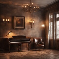 Vintage Jazz Sophistication: Capturing the Serene Atmosphere of Jazz Melodies