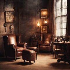 Soulful Jazz Charm: Antique Jazz Themes in Abstract Tones