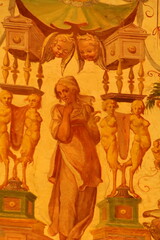 Fototapeta premium Museum Vaticanos Frescos