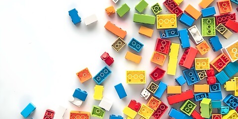 Colorful Blocks Inviting Children’s Creativity