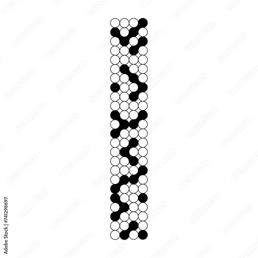 Poster abstract vector forms circles shapes