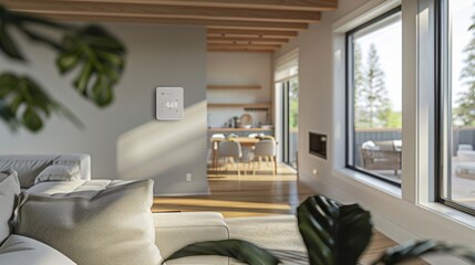Modern smart house concept