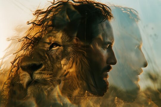 Jesus and the Lion
