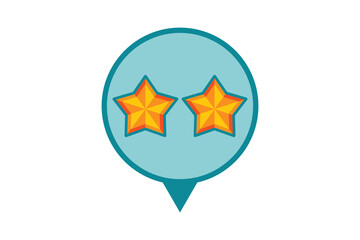 Rating Review Comment Sticker Design