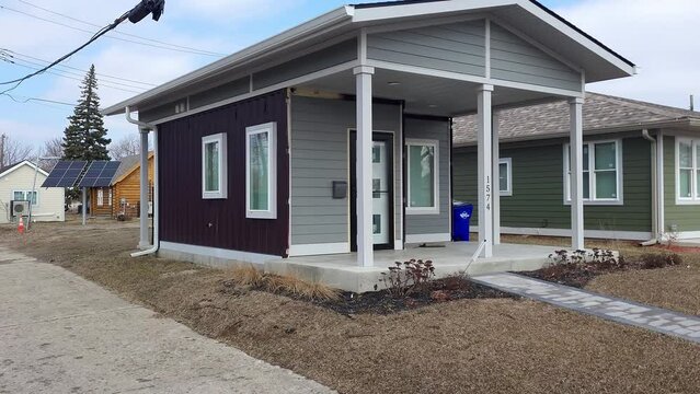 Tiny home in Cass Neighborhood, to help with homelessness and people in need