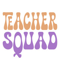 Retro  Teacher Craft Design. T-shirt Design. Illustration