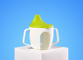 Drinking container. Caring for the newborn.