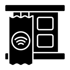 Smart Curtain Icon