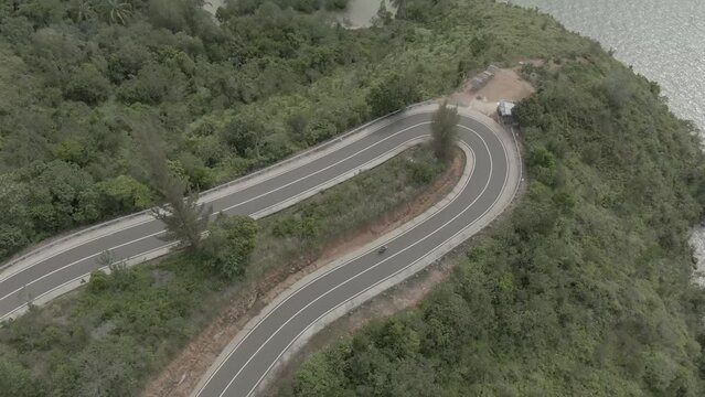 Beauty Aerial Footage Puncak Mandeh Pesisir Selatan, West Sumatra, Indonesia 4k Drone Video Cinelike Color Profile 