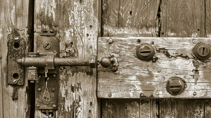 Old vintage lock