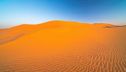 Fototapeta na wymiar Empty Quarter Desert Dunes. A sea of sand