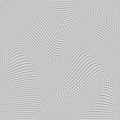 abstract geometric line wave pattern vector illustration.