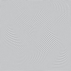 abstract geometric line wave pattern vector illustration.