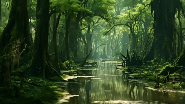 nature swamp forest