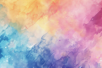 Fototapeta premium Abstract Digital Watercolor Background: Exploring Dynamic Color Blending and Texture in Art