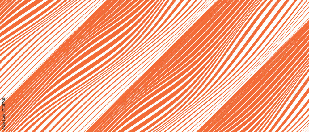 Poster abstract geometric line wave pattern vector illustration.