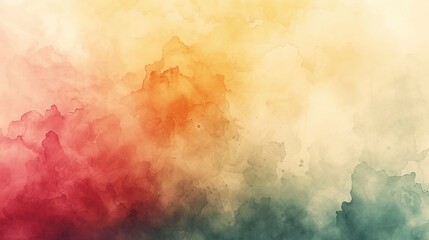 Soft smooth watercolor abstract background