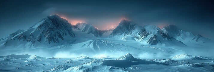 A Wild Alaskan Landscape With Glaciers, Background Image, Background For Banner, HD