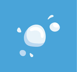 Milk splash of colorful set. Through creative design, this artwork captures the dynamic movement of milk splashes and drops, evoking a sense of freshness and vitality. Vector illustration.