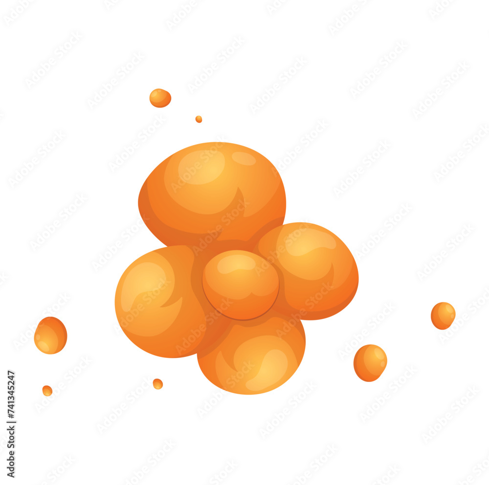 Poster color splash of set. this artwork transforms simple drops into a vibrant exploration of color agains