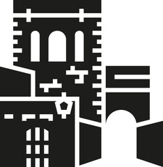 Córdoba – Spain: Torre de Belén - San Basilo  (glyph)