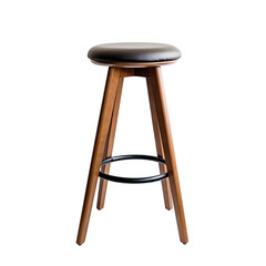 Bar stool on transparent background