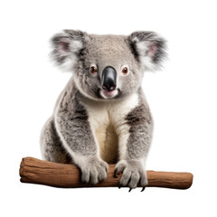 Fototapeta premium Koala on transparent background