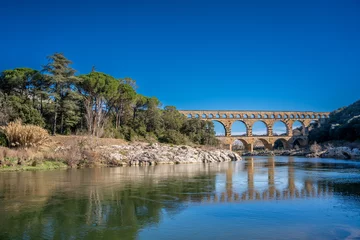 Papier Peint photo autocollant Pont du Gard Pont du Gard